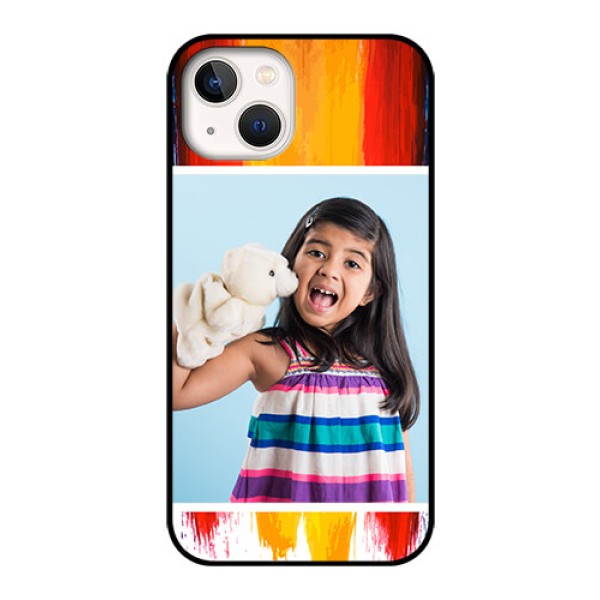 iPhone 13 Personalized Glass Phone Case - Multi Color Design
