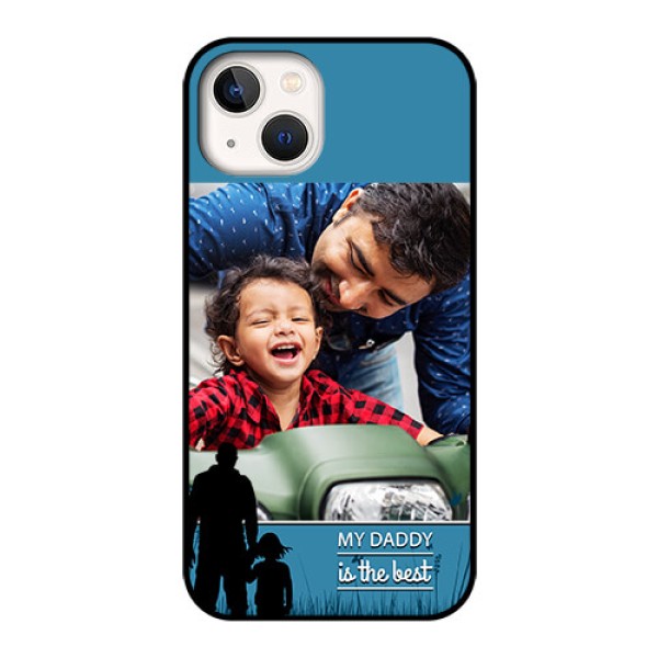 iPhone 13 Custom Glass Mobile Case - Best dad design