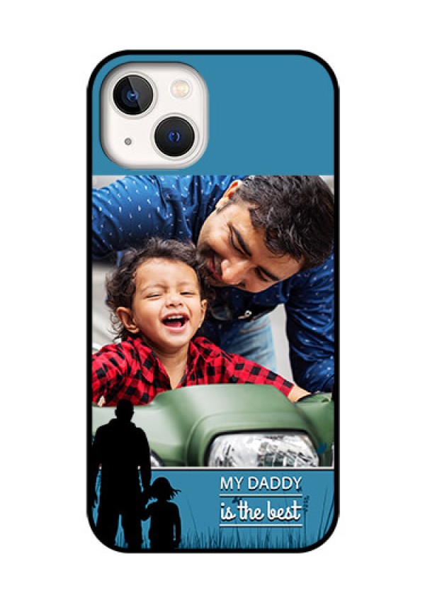 iPhone 13 Custom Glass Mobile Case - Best dad design