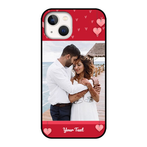 iPhone 13 Custom Glass Phone Case - Valentines Day Design