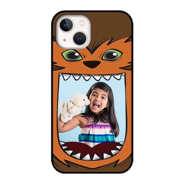 iPhone 13 Photo Printing on Glass Case - Owl Monster Back Case Design iPhone 13 Photo Printing on Glass Case - Owl Monster Back Case Design