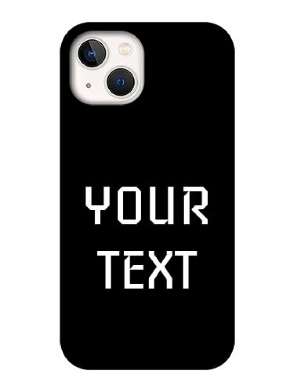 Custom iPhone 13 Your Name on Glass Phone Case