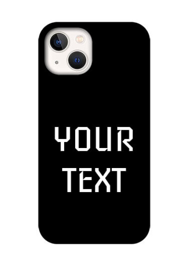 iPhone 13 Your Name on Glass Phone Case