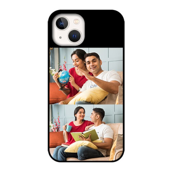 iPhone 13 2 Images on Glass Phone Cover