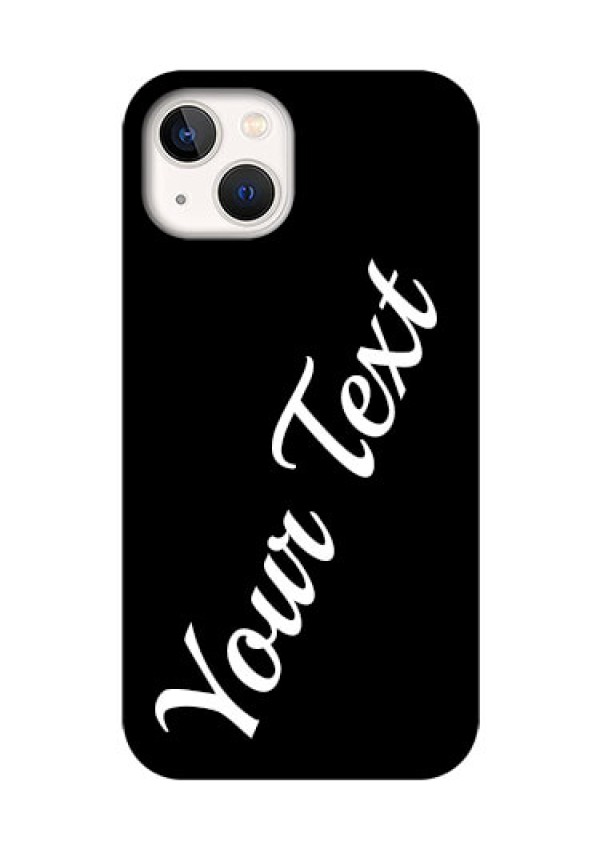 iPhone 13 Custom Glass Mobile Cover with Your Name