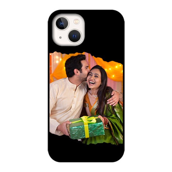 iPhone 13 Custom Glass Phone Case - Tear-off Design