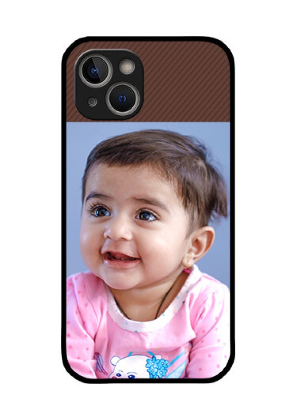 iPhone 14 Plus Custom Glass Mobile Case - Elegant Case Design