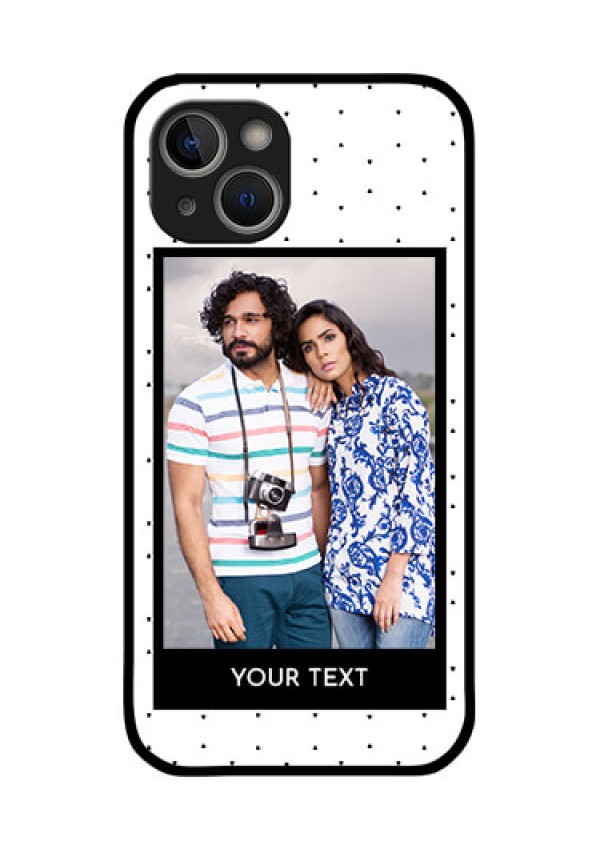iPhone 14 Plus Photo Printing on Glass Case - Premium Design