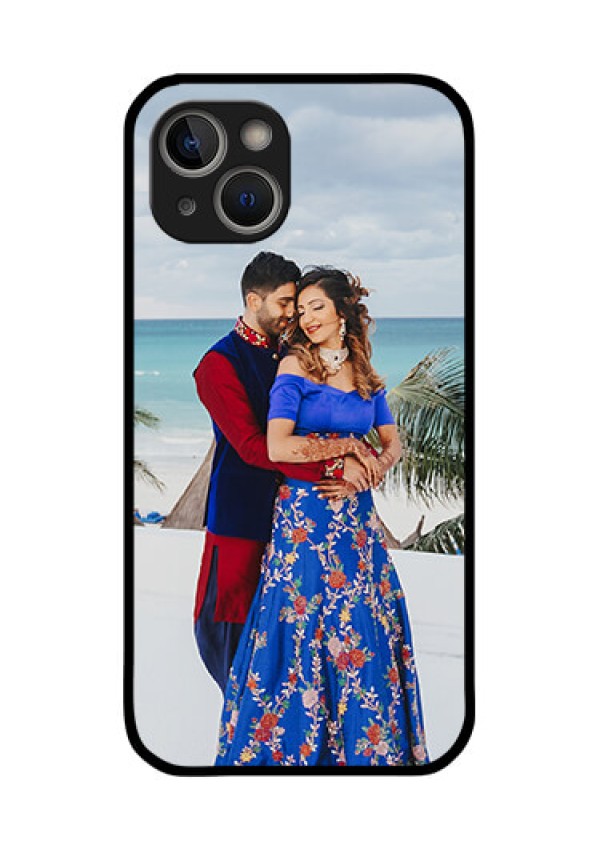 iPhone 14 Plus Photo Printing on Glass Case - Upload Full Picture Design