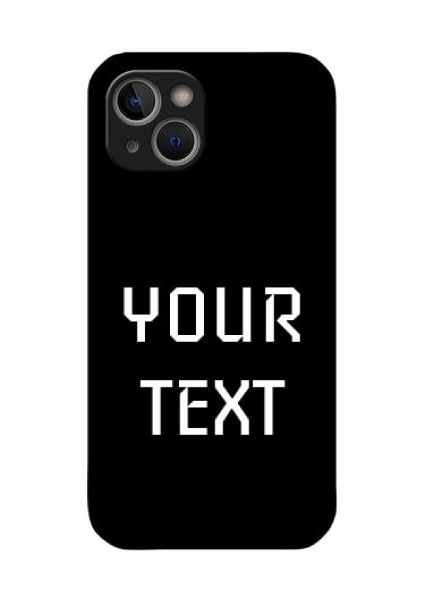 iPhone 14 Plus Your Name on Glass Phone Case