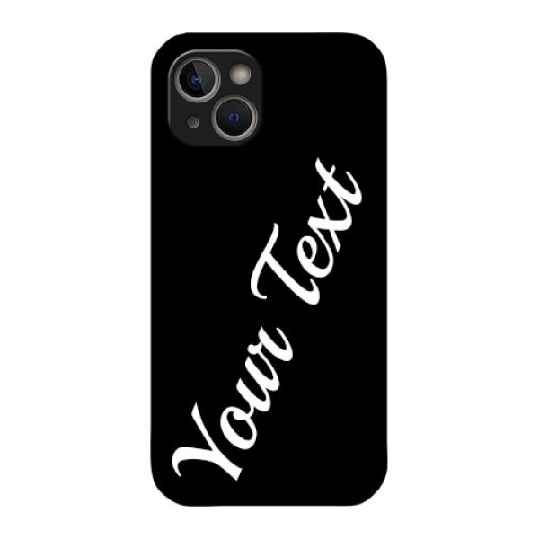 iPhone 14 Plus Custom Glass Mobile Cover with Your Name