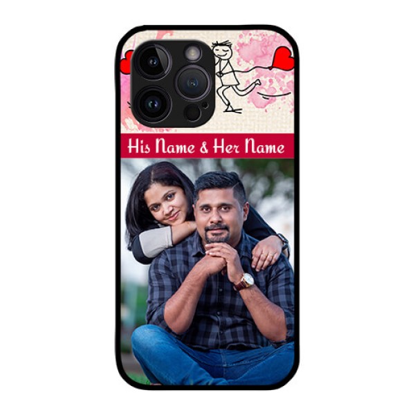 iPhone 14 Pro Max Photo Printing on Glass Case - You and Me Case Design iPhone 14 Pro Max Photo Printing on Glass Case - You and Me Case Design