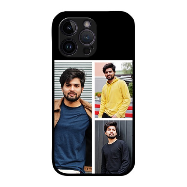 iPhone 14 Pro Max Photo Printing on Glass Case - Upload Multiple Picture Design