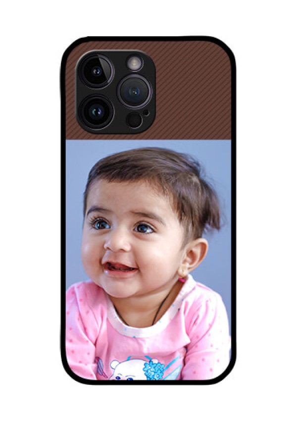 iPhone 14 Pro Max Custom Glass Mobile Case - Elegant Case Design