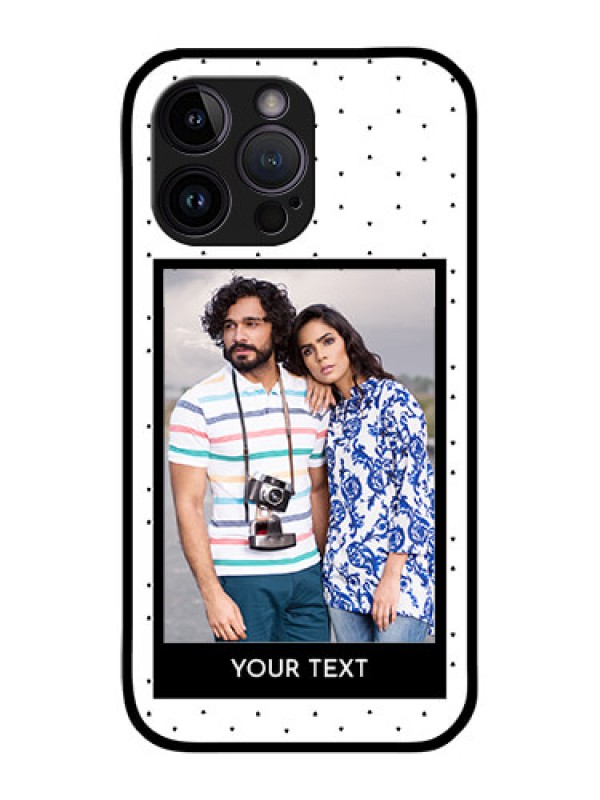 Custom iPhone 14 Pro Max Photo Printing on Glass Case - Premium Design