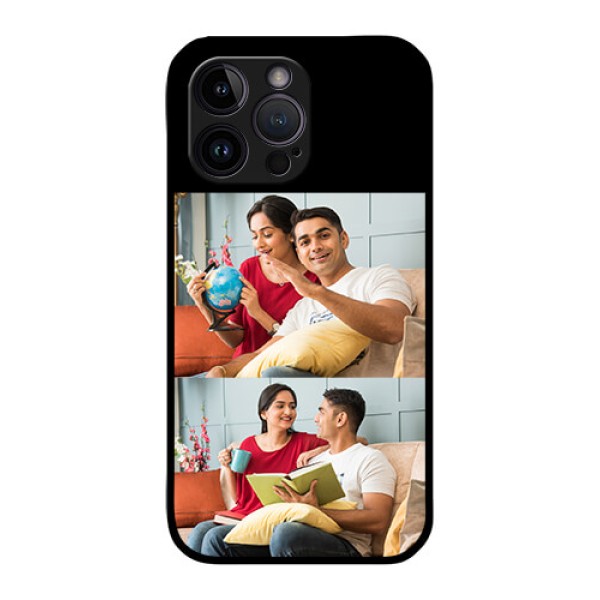 iPhone 14 Pro Max 2 Images on Glass Phone Cover