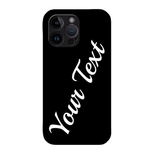 iPhone 14 Pro Max Custom Glass Mobile Cover with Your Name