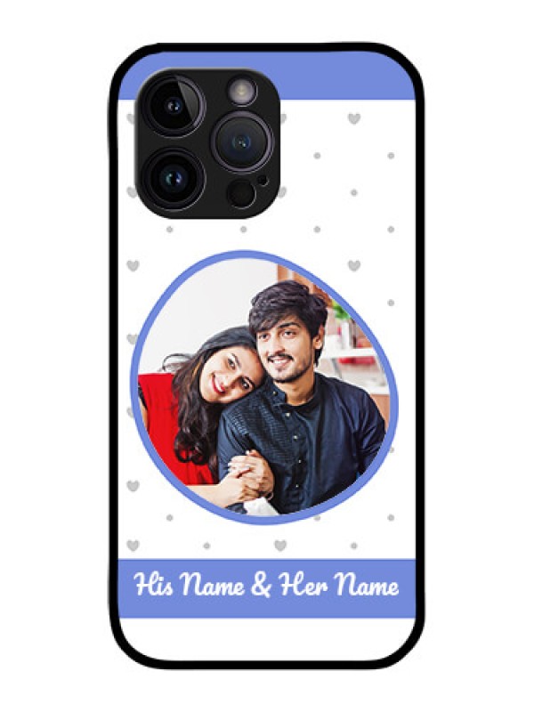 Custom iPhone 14 Pro Photo Printing on Glass Case - Premium Case Design