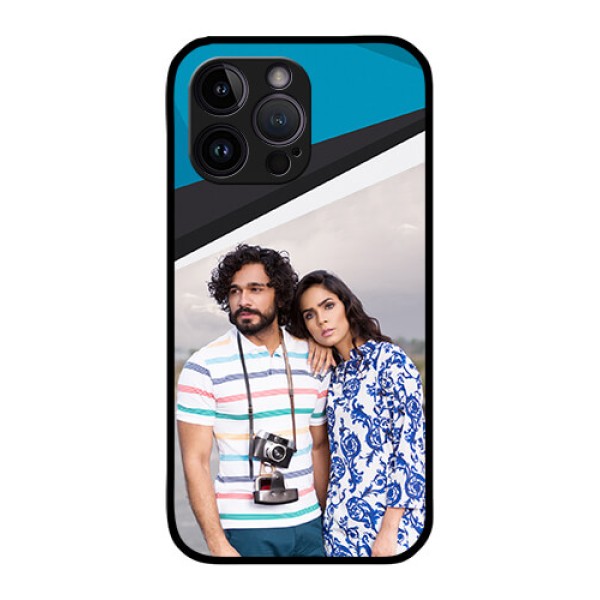iPhone 14 Pro Photo Printing on Glass Case - Simple Pattern Photo Upload Design iPhone 14 Pro Photo Printing on Glass Case - Simple Pattern Photo Upload Design