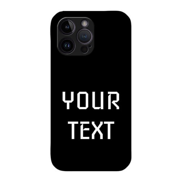 iPhone 14 Pro Your Name on Glass Phone Case