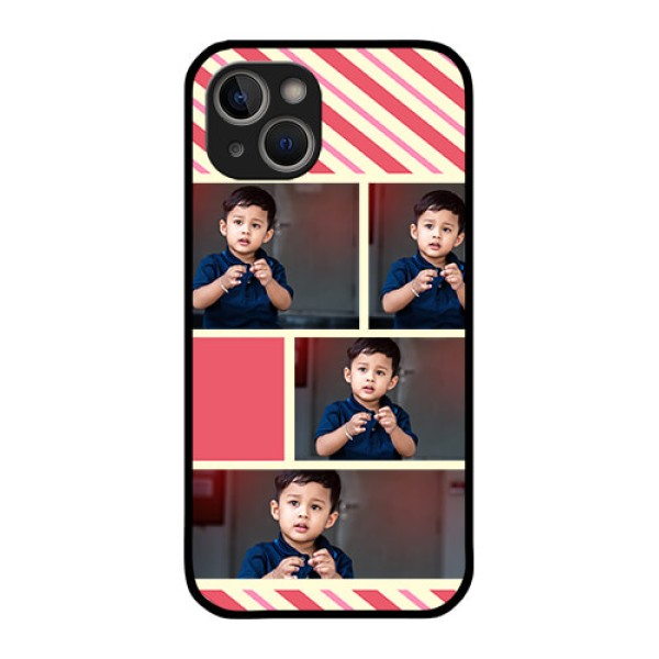 iPhone 14 Personalized Glass Phone Case - Picture Upload Mobile Case Design iPhone 14 Personalized Glass Phone Case - Picture Upload Mobile Case Design
