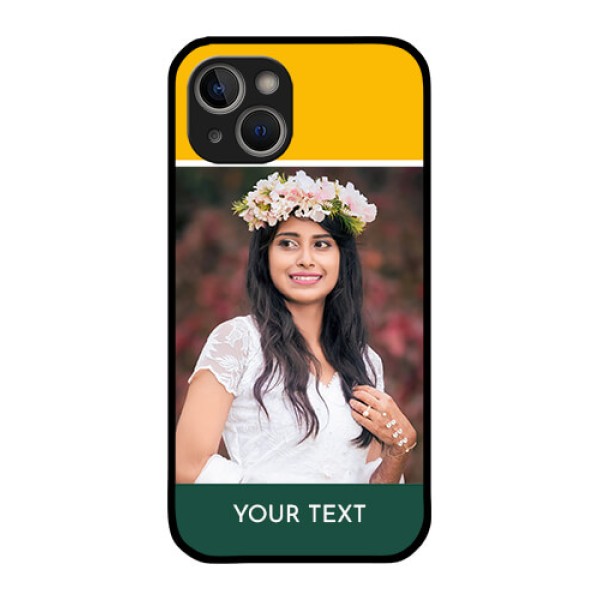iPhone 14 Photo Printing on Glass Case - Love You Design iPhone 14 Photo Printing on Glass Case - Love You Design