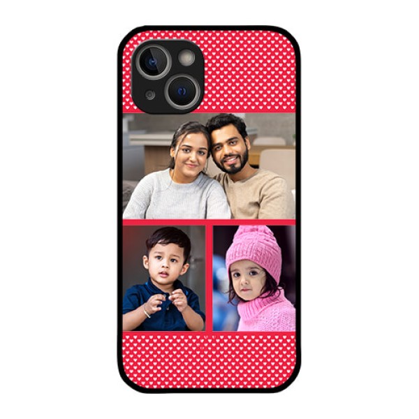 iPhone 14 Personalized Glass Phone Case - Bulk Pic Upload Design iPhone 14 Personalized Glass Phone Case - Bulk Pic Upload Design