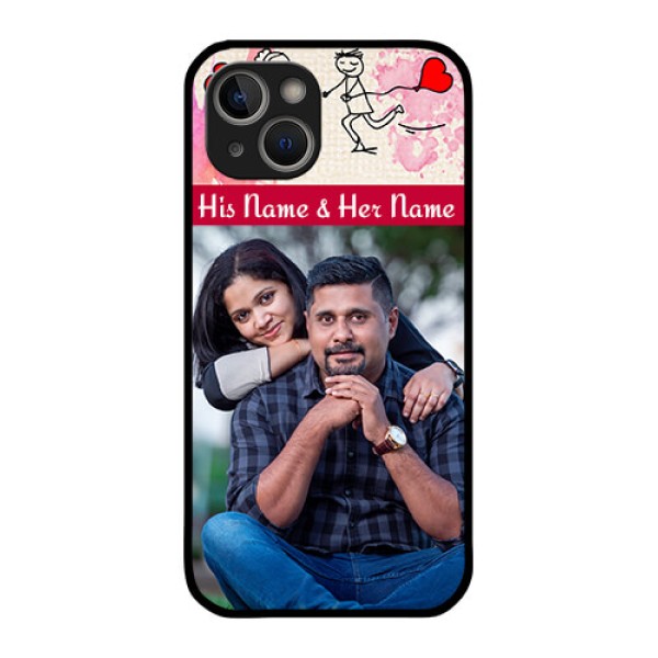iPhone 14 Photo Printing on Glass Case - You and Me Case Design iPhone 14 Photo Printing on Glass Case - You and Me Case Design