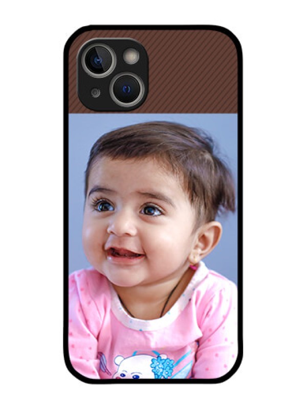 Custom iPhone 14 Custom Glass Mobile Case - Elegant Case Design