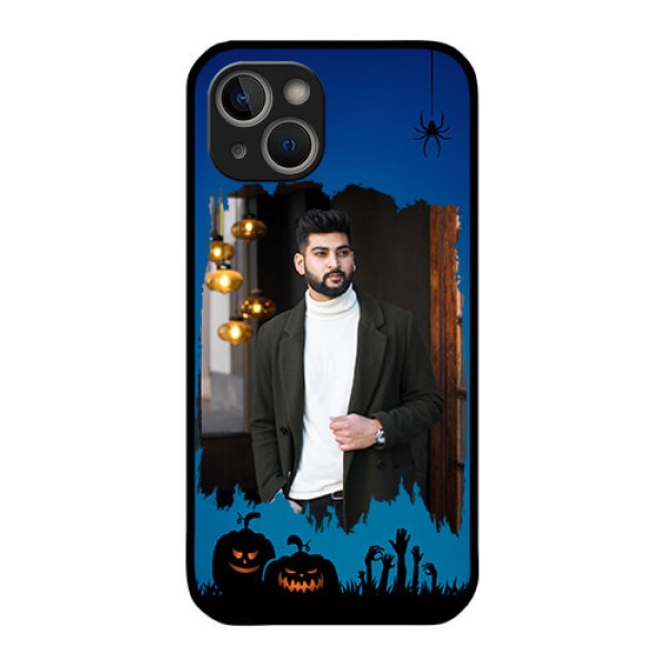 iPhone 14 Photo Printing on Glass Case - with pro Halloween design iPhone 14 Photo Printing on Glass Case - with pro Halloween design
