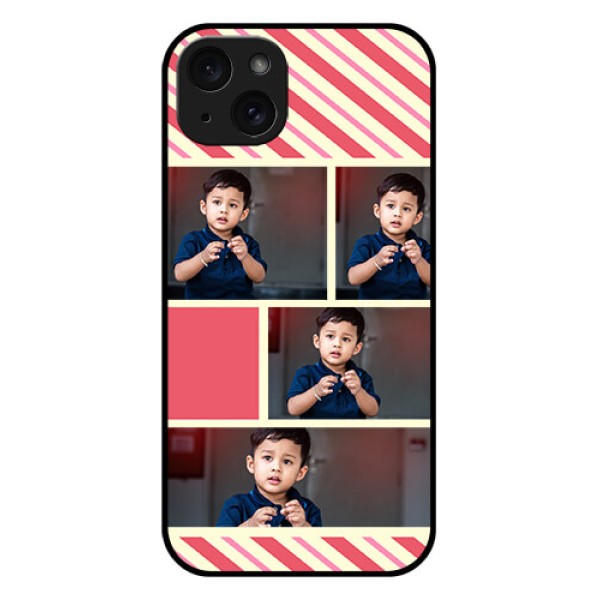 iPhone 15 Plus Custom Glass Phone Case - Picture Upload Mobile Case Design iPhone 15 Plus Custom Glass Phone Case - Picture Upload Mobile Case Design