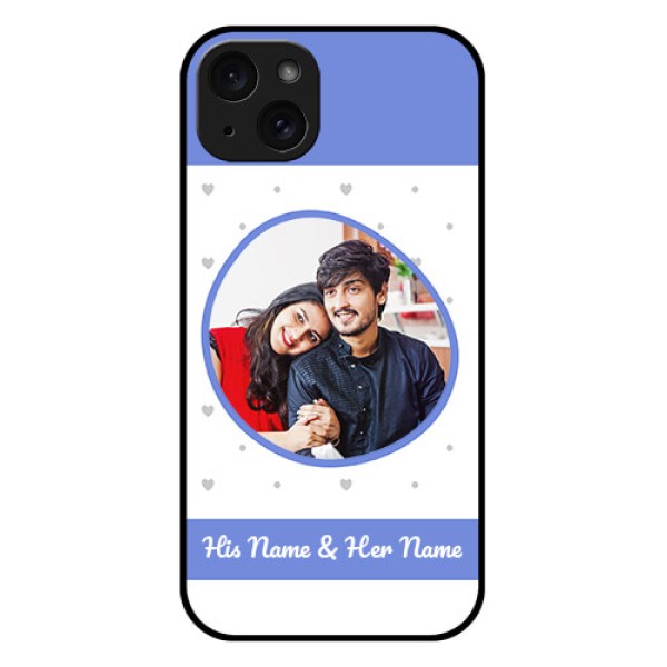 iPhone 15 Plus Custom Glass Phone Case - Premium Mobile Case Design