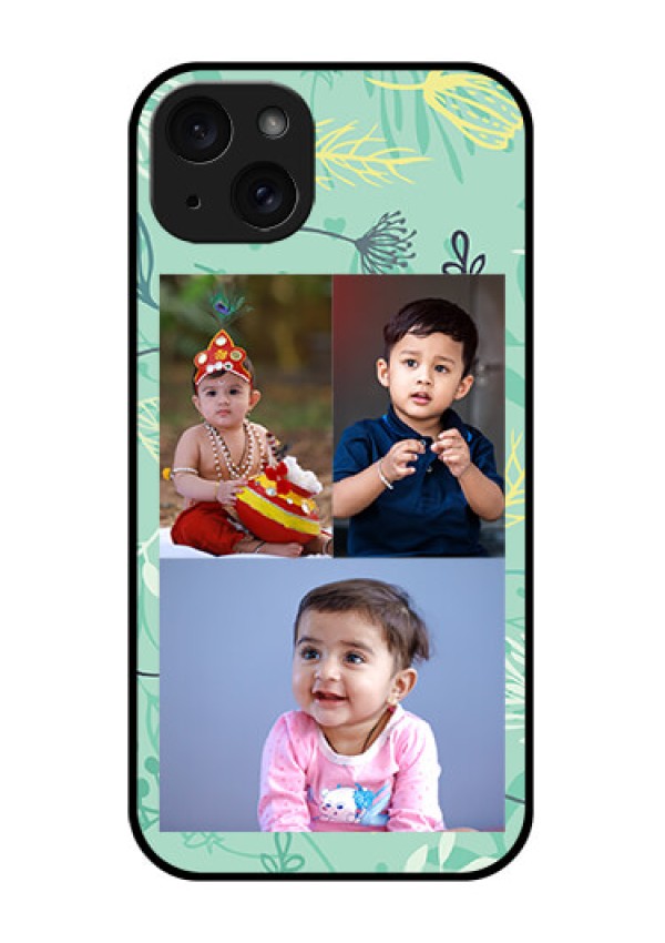 iPhone 15 Plus Custom Glass Phone Case - Forever Family Design