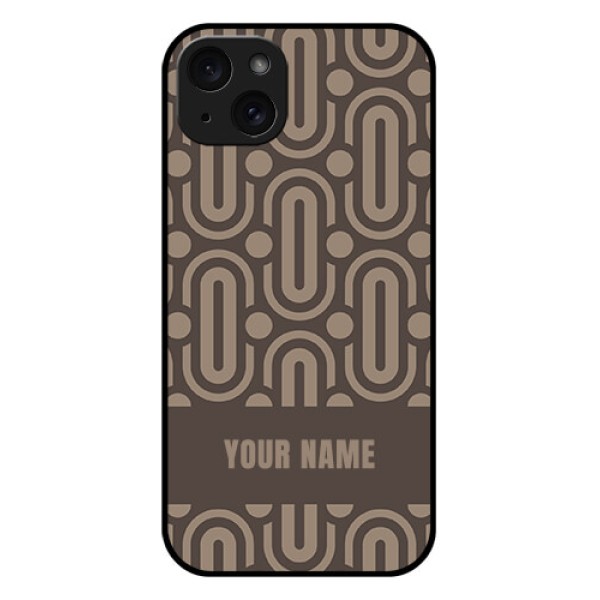iPhone 15 Plus Custom Glass Phone Case - Captivating Zero Pattern Design iPhone 15 Plus Custom Glass Phone Case - Captivating Zero Pattern Design