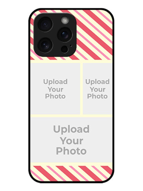 Custom iPhone 15 Pro Max Custom Glass Phone Case - Picture Upload Mobile Case Design