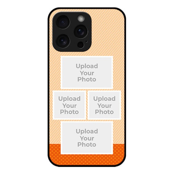 iPhone 15 Pro Max Custom Glass Phone Case - Bulk Photos Upload Design