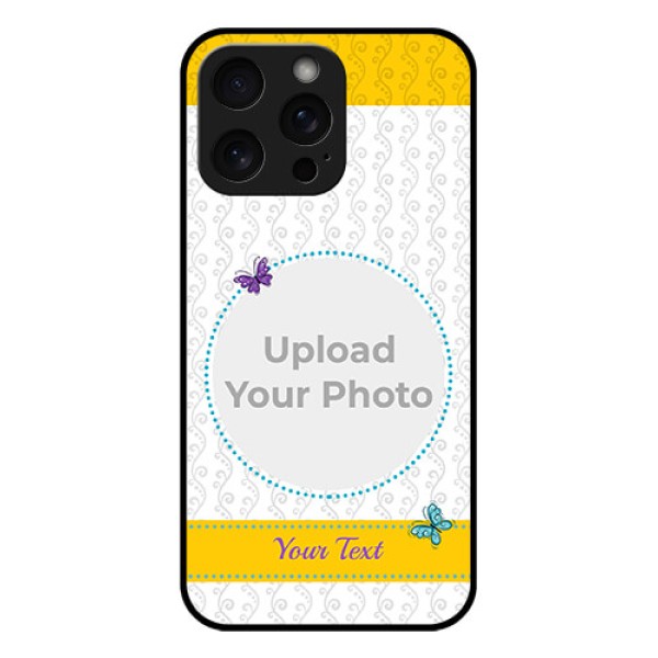 iPhone 15 Pro Max Custom Glass Phone Case - Girls Premium Case Design