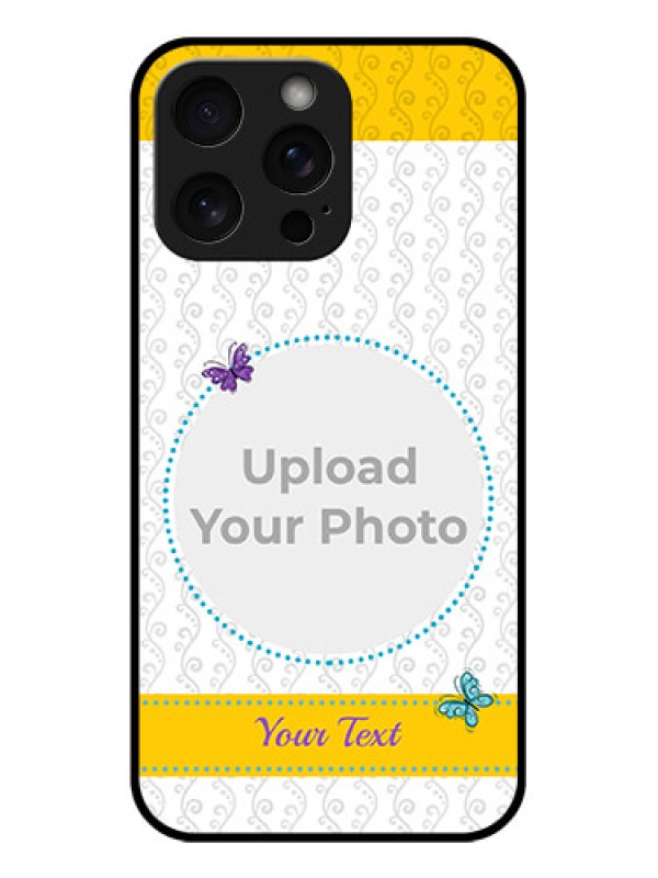 Custom iPhone 15 Pro Max Custom Glass Phone Case - Girls Premium Case Design