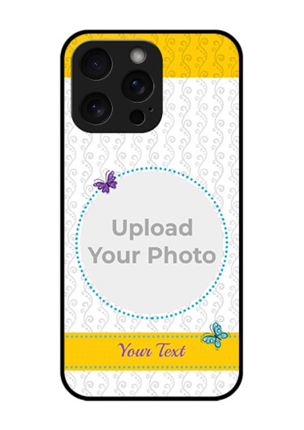 iPhone 15 Pro Max Custom Glass Phone Case - Girls Premium Case Design