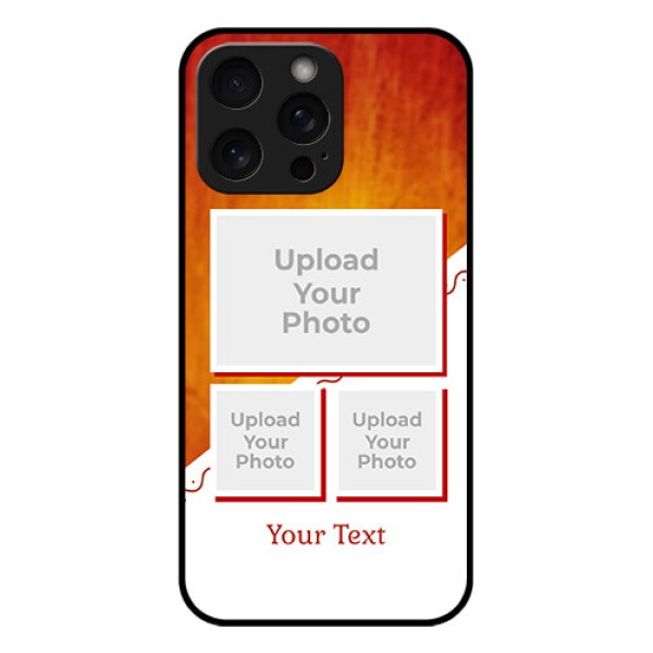 iPhone 15 Pro Max Custom Glass Phone Case - Wedding Memories Design iPhone 15 Pro Max Custom Glass Phone Case - Wedding Memories Design