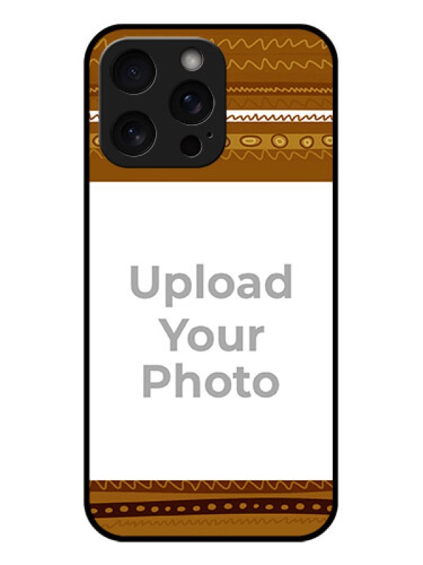 Custom iPhone 15 Pro Max Custom Glass Phone Case - Friends Picture Upload Design