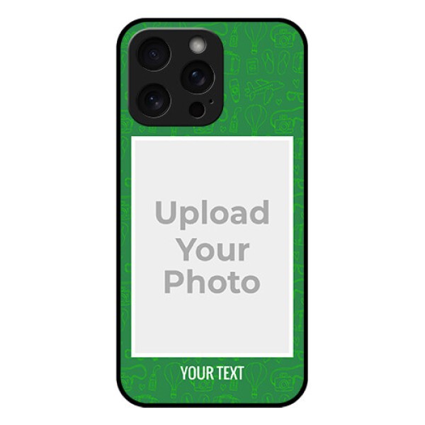 iPhone 15 Pro Max Custom Glass Phone Case - Picture Upload Design