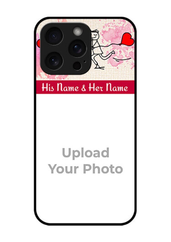iPhone 15 Pro Max Custom Glass Phone Case - You And Me Case Design