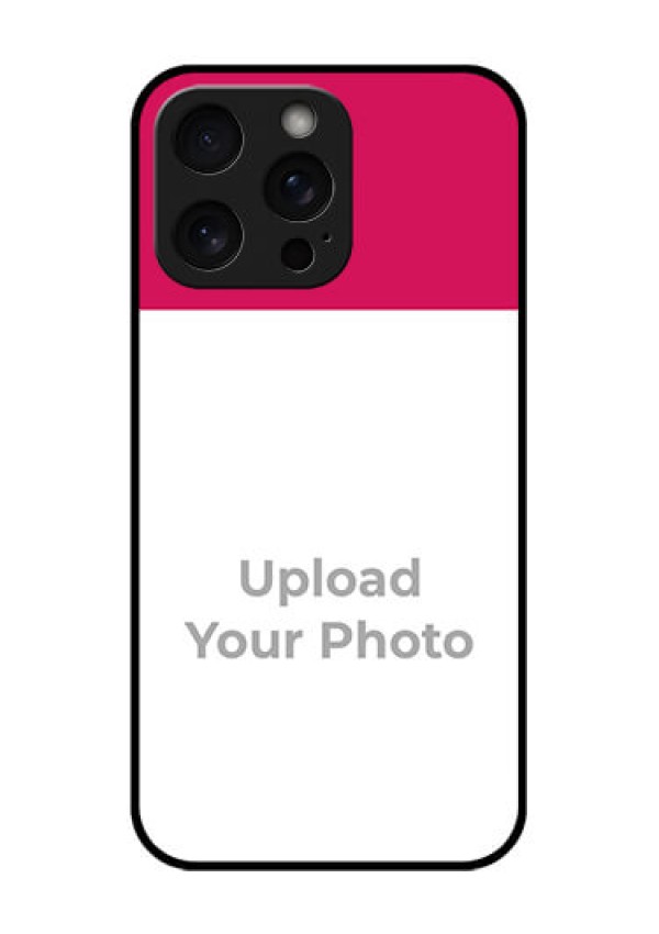 iPhone 15 Pro Max Custom Glass Phone Case - Anniversary Cover Design