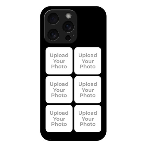iPhone 15 Pro Max Custom Glass Phone Case - Multiple Pictures Design