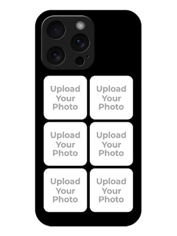 Custom iPhone 15 Pro Max Custom Glass Phone Case - Multiple Pictures Design