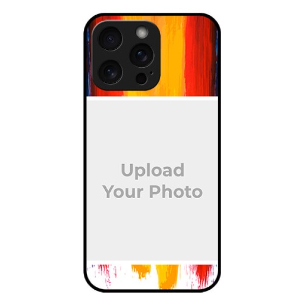 iPhone 15 Pro Max Custom Glass Phone Case - Multi Color Design