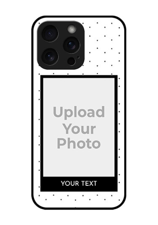 iPhone 15 Pro Max Custom Glass Phone Case - Premium Design
