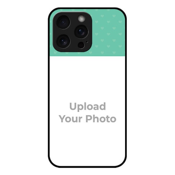 iPhone 15 Pro Max Custom Glass Phone Case - Lovers Picture Design