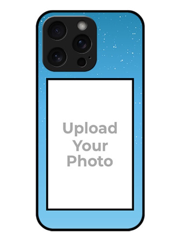 Custom iPhone 15 Pro Max Custom Glass Phone Case - Wave Pattern Colorful Design